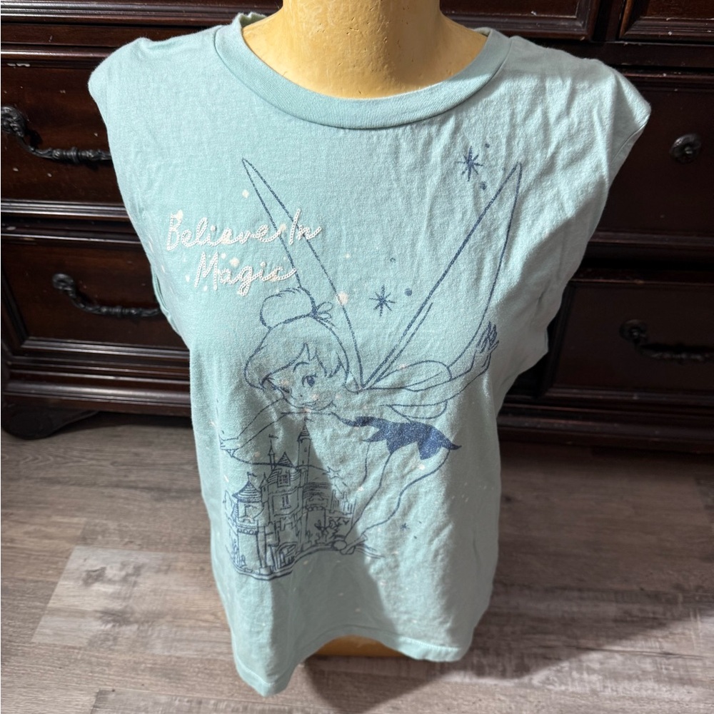 Disney Tinker Bell Vintage-Style Tank Top theme park apparel